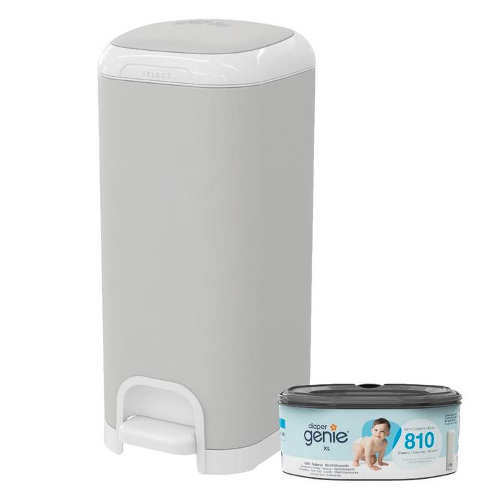 Diaper Genie Stone Grey Luieremmer, Kinderen en Baby's, Badjes en Verzorging, Nieuw, Verzenden