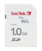 SanDisk 1GB SD Memory Card voor Nintendo Wii, Verzenden, Zo goed als nieuw