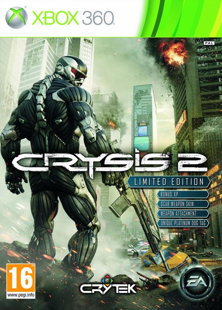 Crysis 2-Limited Edition (Xbox 360) Gebruikt, Spelcomputers en Games, Games | Xbox 360, Zo goed als nieuw, Ophalen of Verzenden