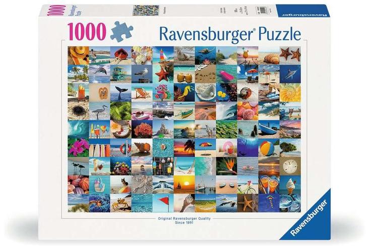 99 Momenten aan zee Puzzel (1000 stukjes) | Ravensburger -, Hobby en Vrije tijd, Denksport en Puzzels, Nieuw, Verzenden