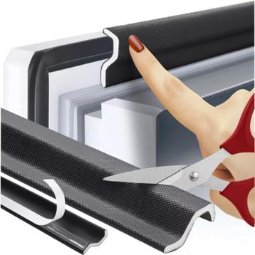 Ruhhy tochtstrip zwart 400 cm – zelfklevend en flexibel beschikbaar voor biedingen