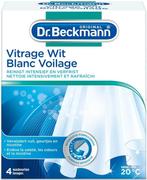 DR. BECKMANN VITRAGE WIT WASMIDDEL PAK 4 X 40 GRAM, Nieuw, Verzenden
