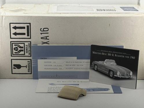 Franklin Mint 1:24 - Modelauto - Mercedes-Benz 300 SL, Antiek en Kunst, Curiosa en Brocante