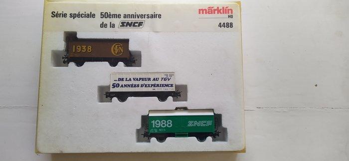 Märklin H0 - 4488 - Modeltrein goederenwagonset (1) -, Hobby en Vrije tijd, Modeltreinen | H0