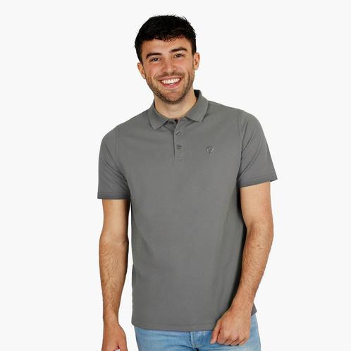 -14% Q1905  Q1905 Polo shirt willemsdorp donker  maat 4XL, Kleding | Heren, Polo's, Grijs, Nieuw, Verzenden