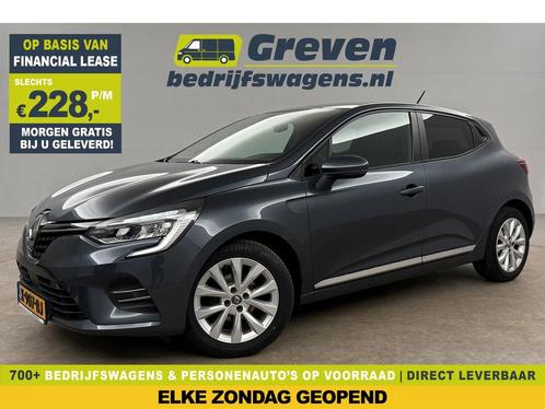 Renault Clio 1.0 TCE Intens Clima Carplay LED Cruise PDC LMV, Auto's, Renault, Handgeschakeld, Benzine, Zilver of Grijs, Verzenden