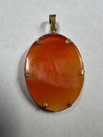 Zonder Minimumprijs - Hanger - 14 karaat Geel goud - Camee, Sieraden, Tassen en Uiterlijk, Antieke sieraden