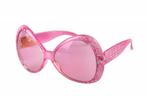 Roze Bril Glitter Steentjes, Verzenden, Nieuw