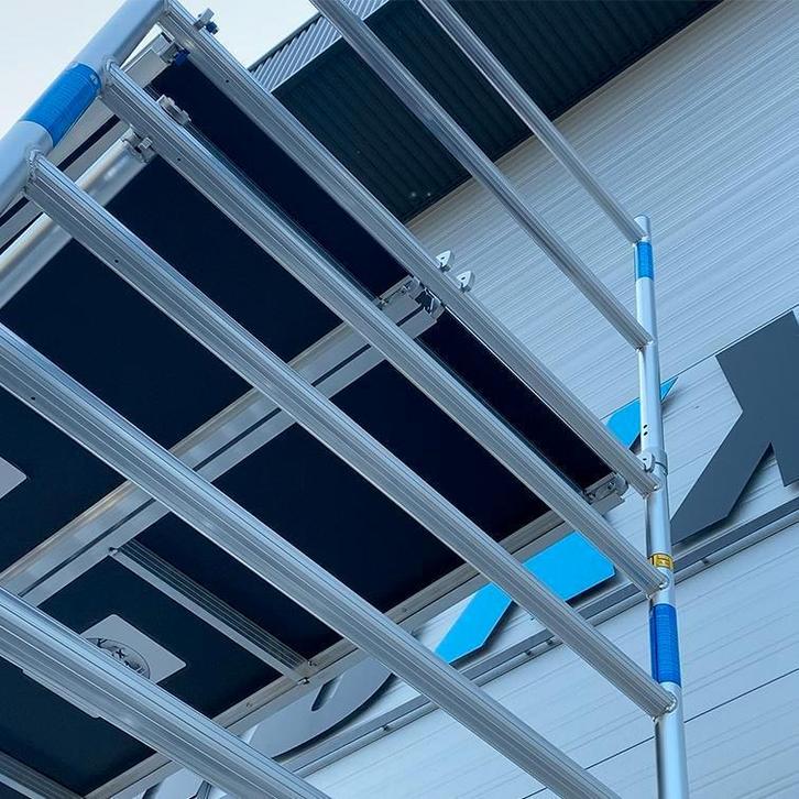 Tweedehands rolsteigers met gratis afhouders. Alle merken !, Doe-het-zelf en Verbouw, Steigers, Rolsteiger of Kamersteiger, Nieuw