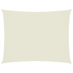 Zonnescherm 6x8 Creme: Tweedekansje voor jouw tuin!, Tuin en Terras, Zonneschermen, Ophalen of Verzenden, Nieuw
