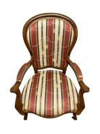 Fauteuil - Walnoot, Antiek en Kunst