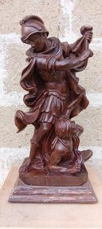 sculptuur, San Martino - 56 cm - Hout, Antiek en Kunst