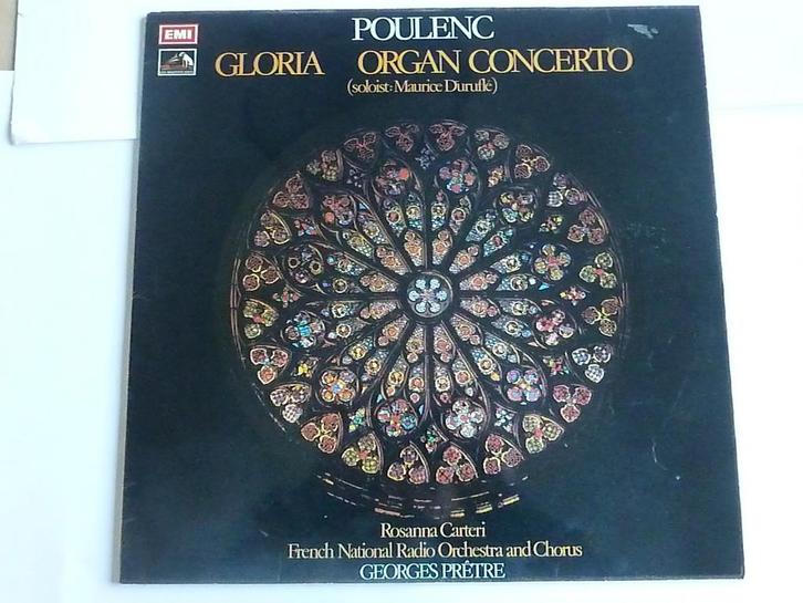 Poulenc - Organ Concerto / Maurice Durufle, Cd's en Dvd's, Vinyl | Klassiek, Zo goed als nieuw, Verzenden