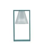 Kartell Light-Air Tafellamp, blauw - met reliø«f patroon, Huis en Inrichting, Lampen | Tafellampen, Verzenden, Nieuw