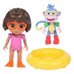 Dora Speelfigurenset - Dora & Boots, Ophalen of Verzenden, Nieuw