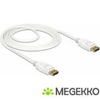 Delock 85509 Kabel DisplayPort 1.2 male > DisplayPort male, Verzenden, Nieuw