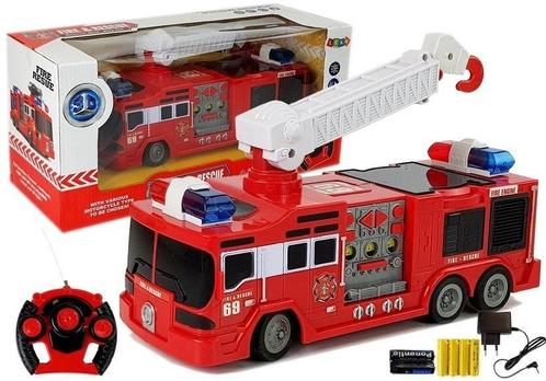 RC brandweerauto - 28 cm – op afstand bestuurbaar, Hobby en Vrije tijd, Modelbouw | Radiografisch | Auto's, Nieuw, Ophalen of Verzenden