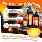 Led kaarsen met bewegende vlam - Met afstandsbediening - KES, Huis en Inrichting, Verzenden, Zo goed als nieuw