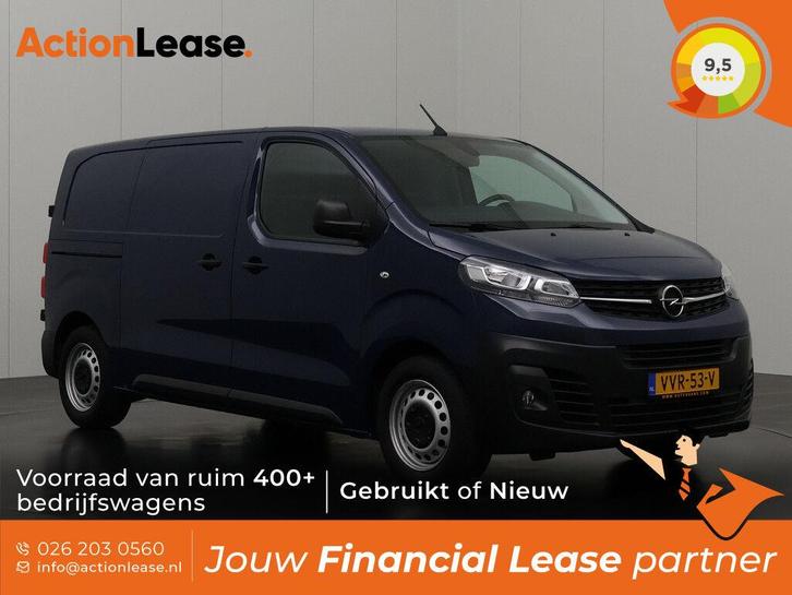 Opel Vivaro L2 H1 2023 €233 per maand, Auto's, Bestelauto's, Dealer onderhouden, Te koop, Zwart, Handgeschakeld, Financial lease
