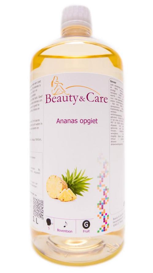 Beauty & Care Ananas opgiet 1 L.  new, Sport en Fitness, Sauna, Fins of Traditioneel, Toebehoren, Nieuw, Ophalen of Verzenden