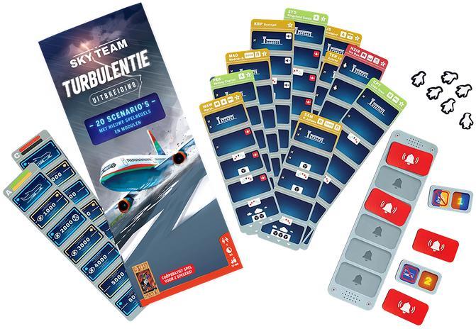 Sky Team - Turbulentie Uitbreiding | 999 Games -, Hobby en Vrije tijd, Gezelschapsspellen | Bordspellen, Nieuw, Verzenden