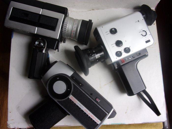 Braun Nizo 561 macro , Ricoh 800Z Super 8 , Eumig Viennette, Verzamelen, Fotografica en Filmapparatuur