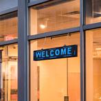 GGM Gastro | LED lichtbord - Welcome | LSTE-WELC | LSTE-WELC, Verzenden, Nieuw, Effen, Bord(en)