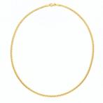 Halsketting - 14 karaat Geel goud, Sieraden, Tassen en Uiterlijk, Kettingen, Nieuw