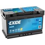Exide EK820 Start Stop AGM accu 12V 82Ah 315x175x190, Verzenden, Nieuw