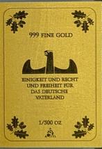 Duitsland. Gold medal 2019 1/500 oz (Zonder Minimumprijs)