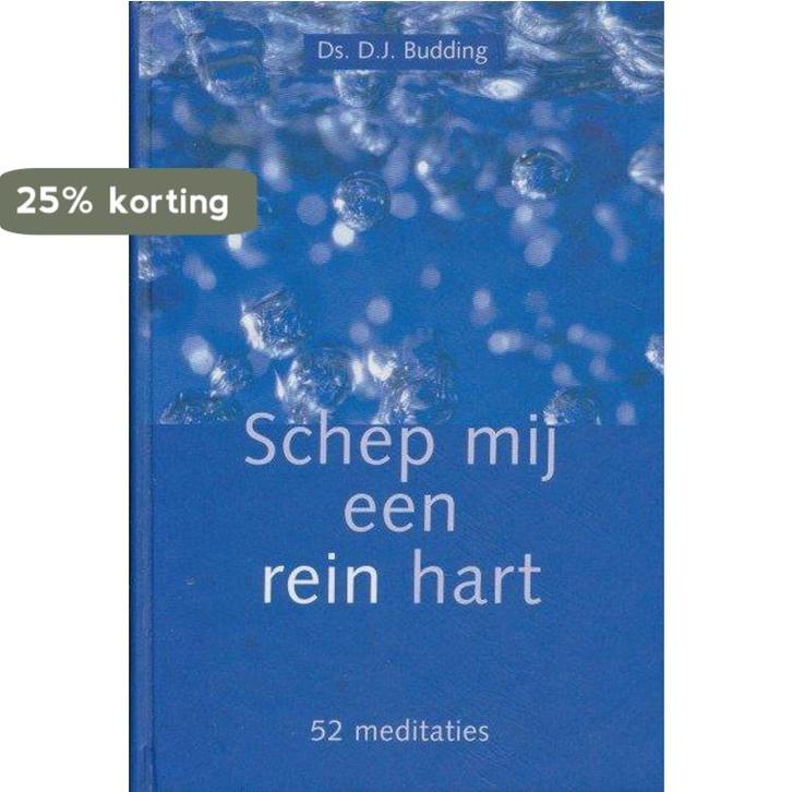 Schep mij een rein hart 9789033113819 D.J. Budding, Boeken, Godsdienst en Theologie, Gelezen, Verzenden