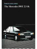 1987 MERCEDES BENZ 190E 2.3-16 BROCHURE ENGELS, Nieuw, Author