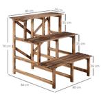 TRUUSK Plantenladder, Bloemenladder, Bloemenplank, Plantenpl, Tuin en Terras, Bloembakken en Plantenbakken, Verzenden, Nieuw