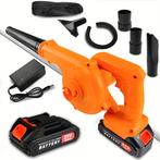 Bladblazer met Accu - Elektrische Blazer - Oranje •, Verzenden, Zo goed als nieuw