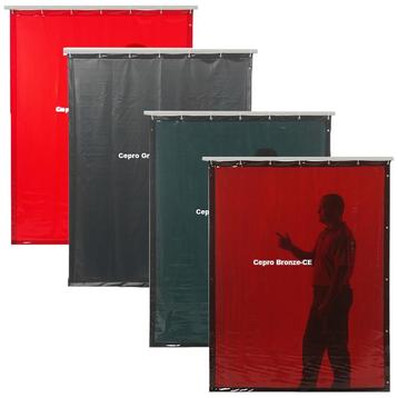 Cepro Lasgordijn 140cm breed Dark Green beschikbaar voor biedingen