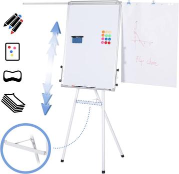 Flipchart - Incl. magneten, papier, markers en spons beschikbaar voor biedingen