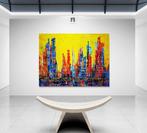 Jovan Srijemac (1962) - Colorful Manhattan NYC - XXL, Antiek en Kunst, Kunst | Schilderijen | Modern