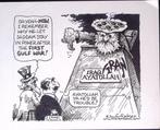 Pentekening Amerika - Irak Iran Ayatollah (lijst optie), Verzenden