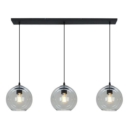 Design hanglamp grijs, Giada, Huis en Inrichting, Lampen | Hanglampen, Nieuw, Glas, 75 cm of meer, Ophalen of Verzenden