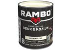 Rambo Pantserlak Deur en Kozijn Dekkend Hoogglans - Ivoor..., Doe-het-zelf en Verbouw, Verf, Beits en Lak, Wit, Nieuw, Ophalen of Verzenden
