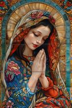 CAMILART.ES_(2002) - ANDALUSIAN TILES MADONNA PRAYING #12, Antiek en Kunst