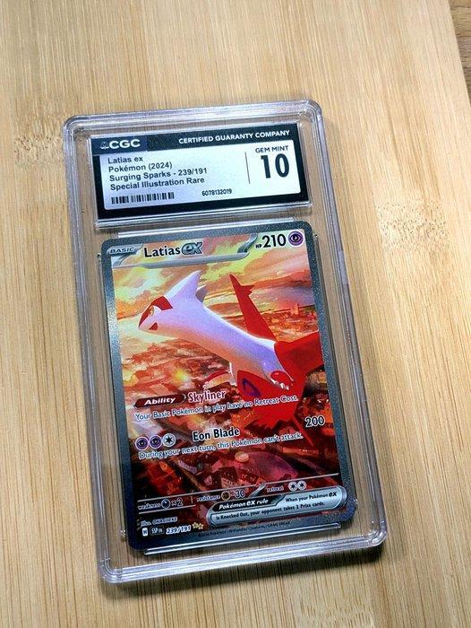 Pokémon - 1 Graded card - Latias 239 Special Illustration, Hobby en Vrije tijd, Verzamelkaartspellen | Pokémon