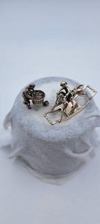 schoonhoven - C.A.STOUT - Miniatuur figuur - Hobbelpaard en, Antiek en Kunst