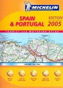 Michelin Espaa & Portugal: atlas de carreteras y turstico by, Boeken, Atlassen en Landkaarten, Gelezen, Verzenden