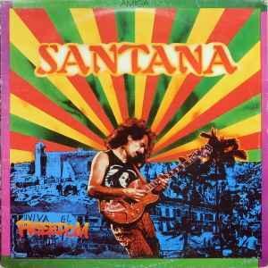 LP gebruikt - Santana - Freedom, Cd's en Dvd's, Vinyl | Rock, Zo goed als nieuw, Verzenden