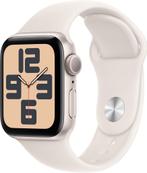 Apple Watch SE (2024) 40mm Starlight slimme horloges, Verzenden, Nieuw