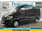 Volkswagen Crafter 30 2.0 TDI L3H3 Exclusive BPM Vrij €785pm, Auto's, Automaat, Volkswagen, Zwart, Diesel