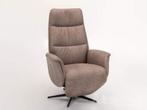 Relaxfauteuil Heino - relaxfauteuils - Beige, Huis en Inrichting, Stoelen, Nieuw, Leer
