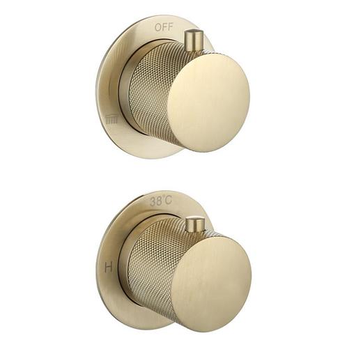Sani Royal Inbouw Thermostaatkraan Compleet Goud, Doe-het-zelf en Verbouw, Sanitair