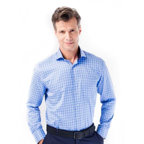 63% WBLifestyle  Overhemden Casual  maat 50 (4XL), Kleding | Heren, Overhemden, Blauw, Nieuw, Verzenden